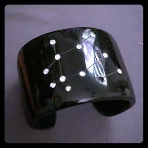 BCBGMAXAZRIA Virgo star alignment black cuff